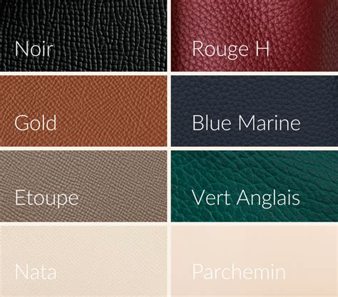 hermes color guide by year|most popular Hermes colors.